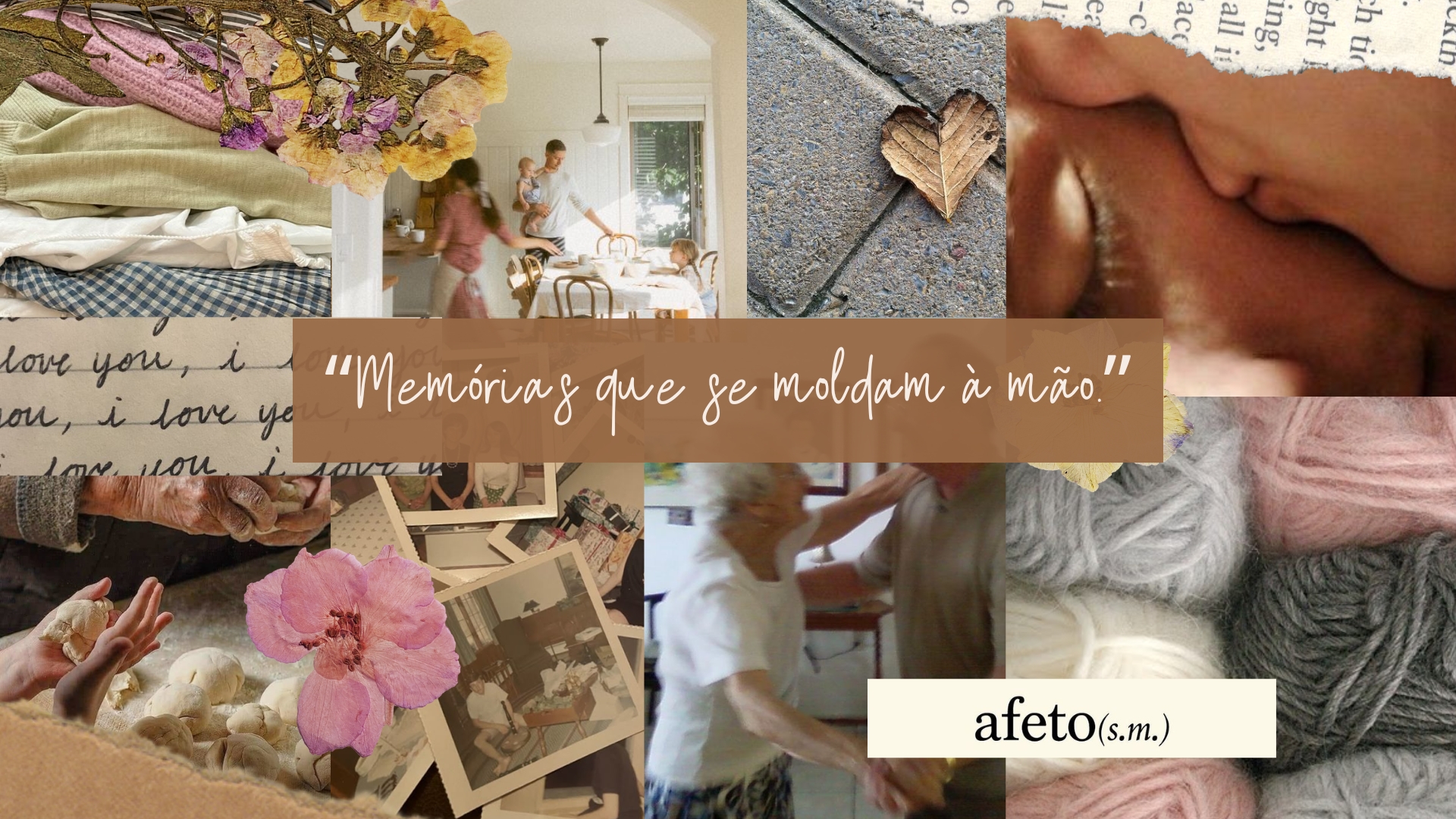 Moodboard — Conceito criativo Arteminha